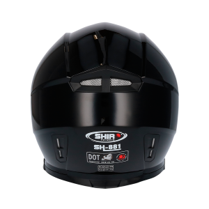 Shiro SH-881 SV Monocolor (Чёрн.) Mотошлем