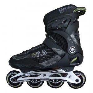 Fila Mizar 80 (Чёрн.Жёлт.) Роликовые коньки