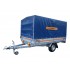 HP1 Syland piekabe ar tentu (306/186/120) 1300kg Lafete