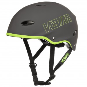 Raven F511 (Серый/Лайм) Шлем