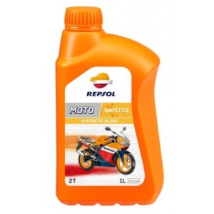 Repsol moto Sintetico 2T 1L+125ml FREE