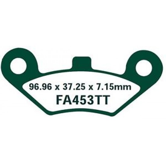 Тормозные колодки EBC ATV  FA453TT