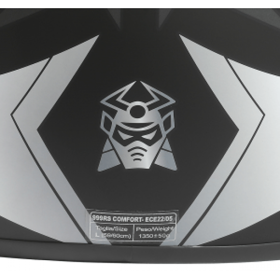 Marushin 999 RS Comfort Shaox BlackSilver Mотошлем
