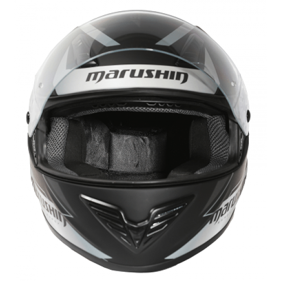 Marushin 999 RS Comfort Shaox BlackSilver Mотошлем